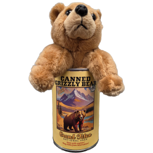Canned Grizzly Bear (Grand Teton)
