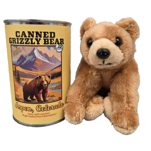 Canned Grizzly Bear (Aspen Edition)