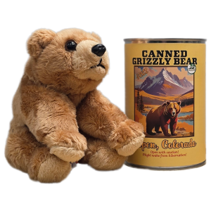 Canned Grizzly Bear (Aspen Edition)