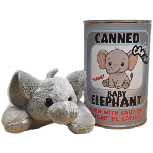 Canned Baby Elephant