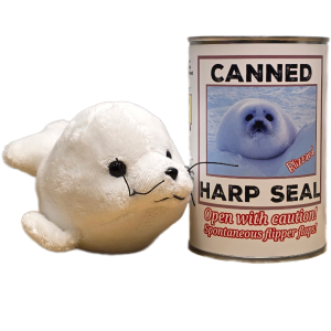 Canned Harp Seal