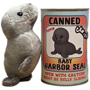Canned Baby Harbor Seal